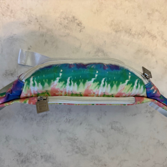 Fila Unisex Fanny Pack Belt Bag, OS, Multicolor Rainbow Tie Dye - Picture 3 of 8